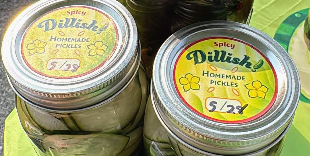 Photo of Dillish! Homemade Pickles logo made by Kai